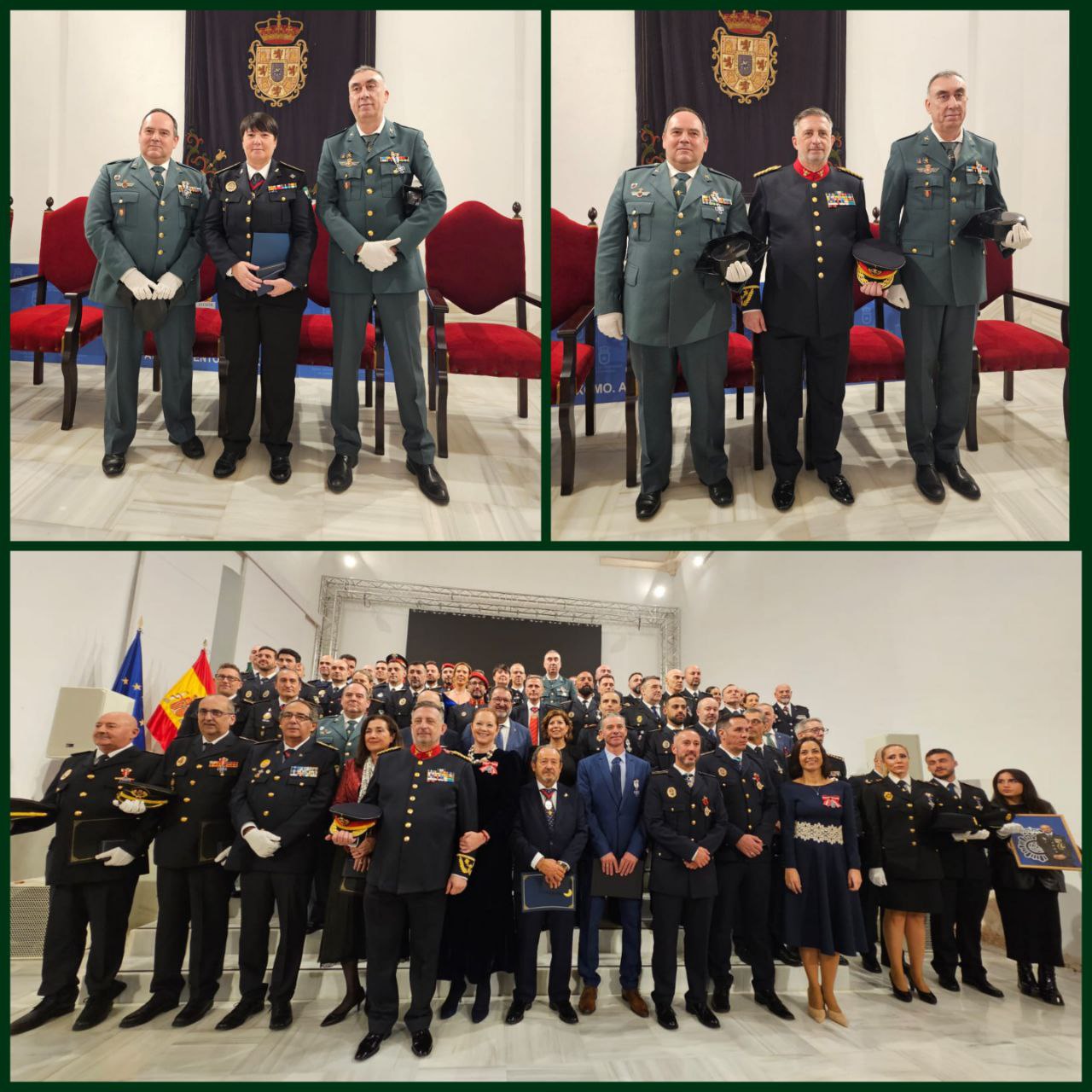 La Orden de la Gran Cruz de Emergencias condecora en Carmona (Sevilla) a miembros de RAGCE